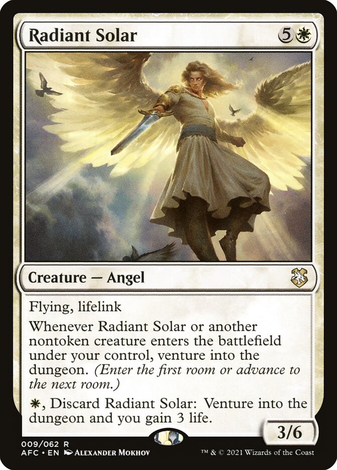 Radiant Solar 9/62 (Commander: Adventures in the Forgotten Realms)  | Chromatic Games