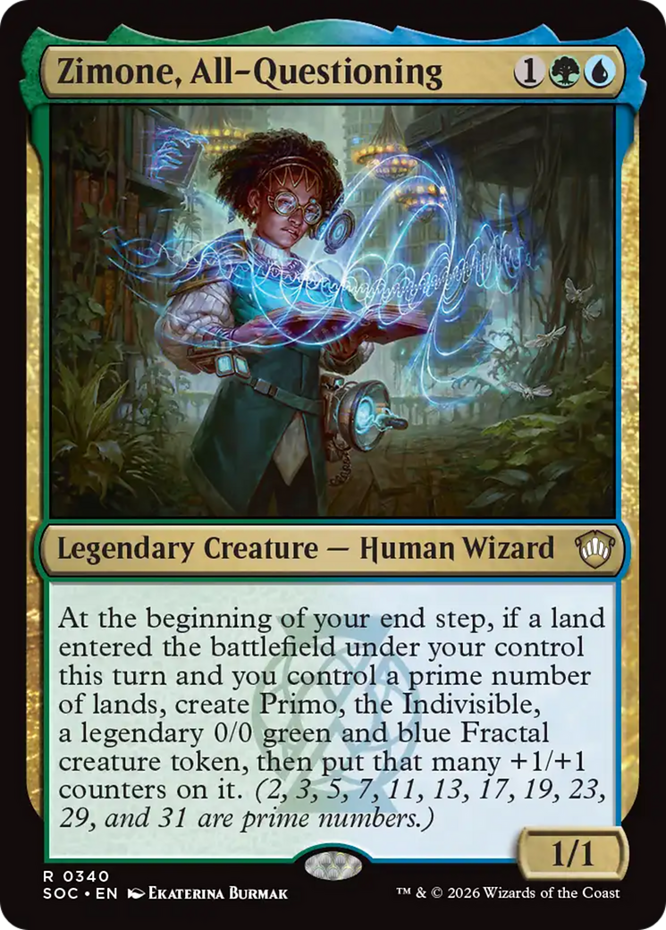Zimone, All-Questioning [Secrets of Strixhaven Commander] | Chromatic Games
