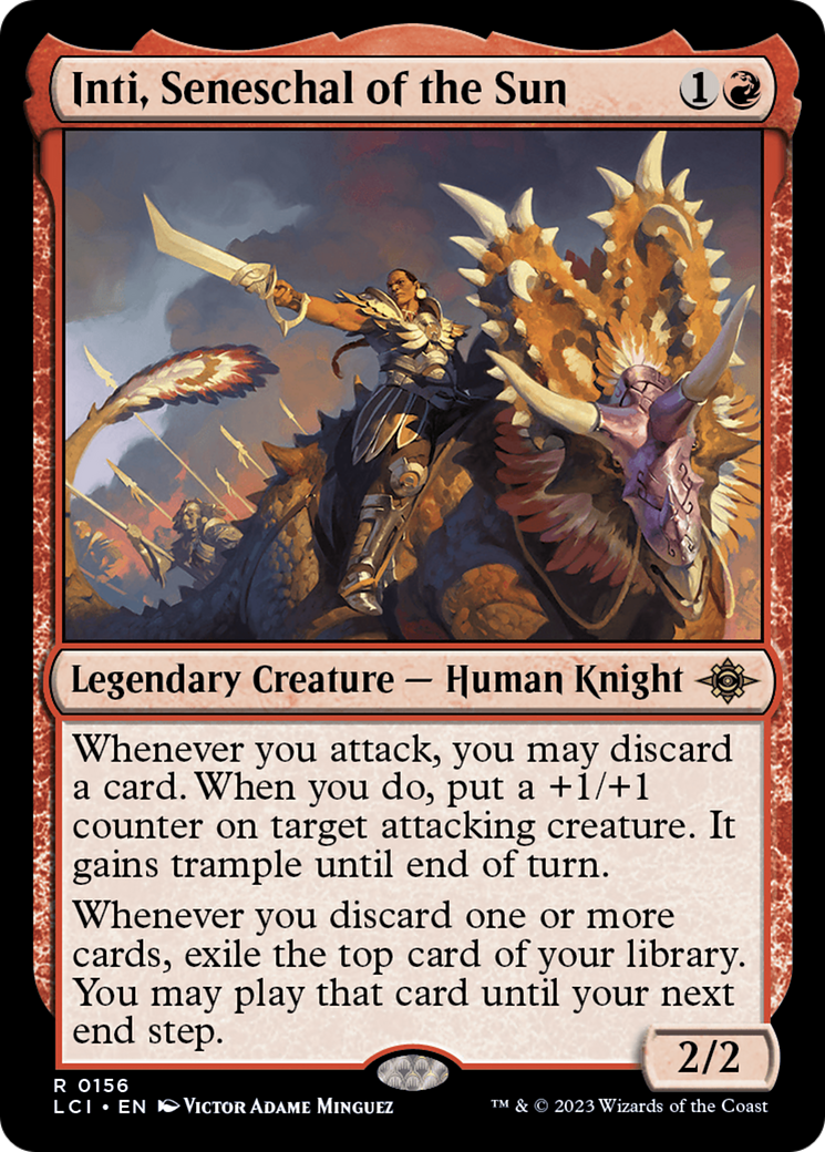 Inti, Seneschal of the Sun [The Lost Caverns of Ixalan] | Chromatic Games