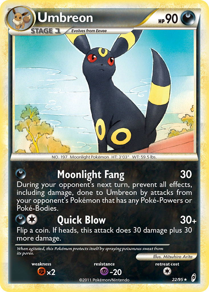 Umbreon (22/95) [HeartGold & SoulSilver: Call of Legends] | Chromatic Games