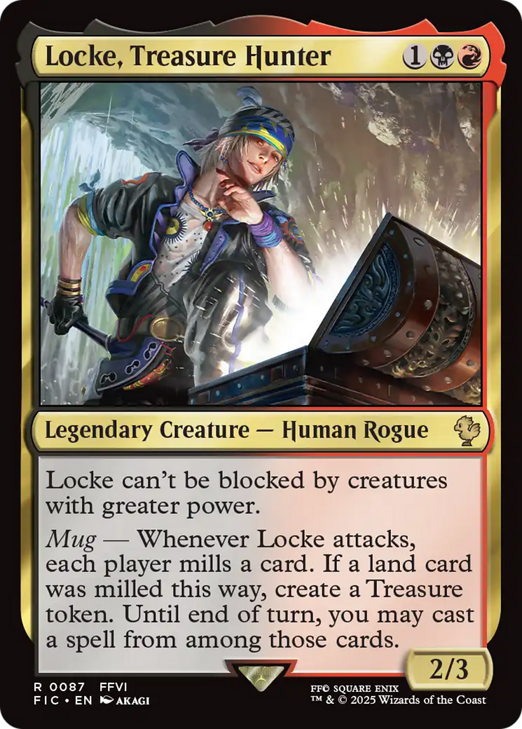 Locke, Treasure Hunter [FINAL FANTASY Commander] | Chromatic Games