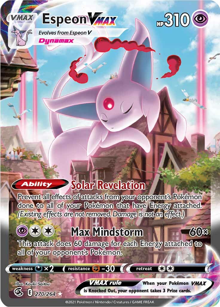 Espeon VMAX (270/264) [Sword & Shield: Fusion Strike] | Chromatic Games