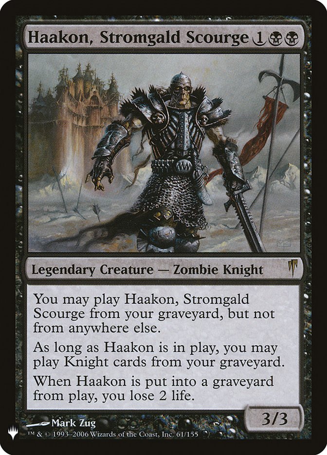 Haakon, Stromgald Scourge [Mystery Booster] | Chromatic Games