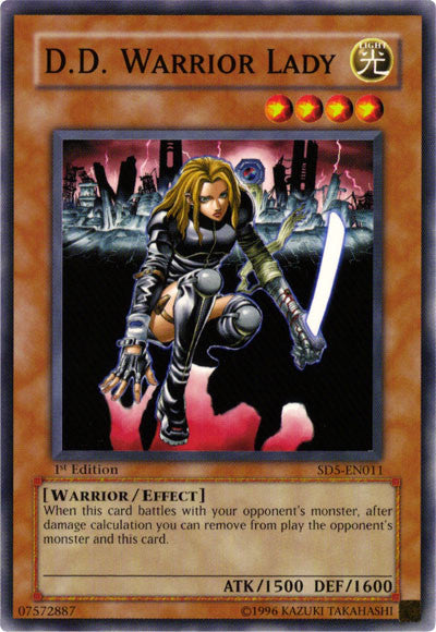 D.D. Warrior Lady [SD5-EN011] Common | Chromatic Games