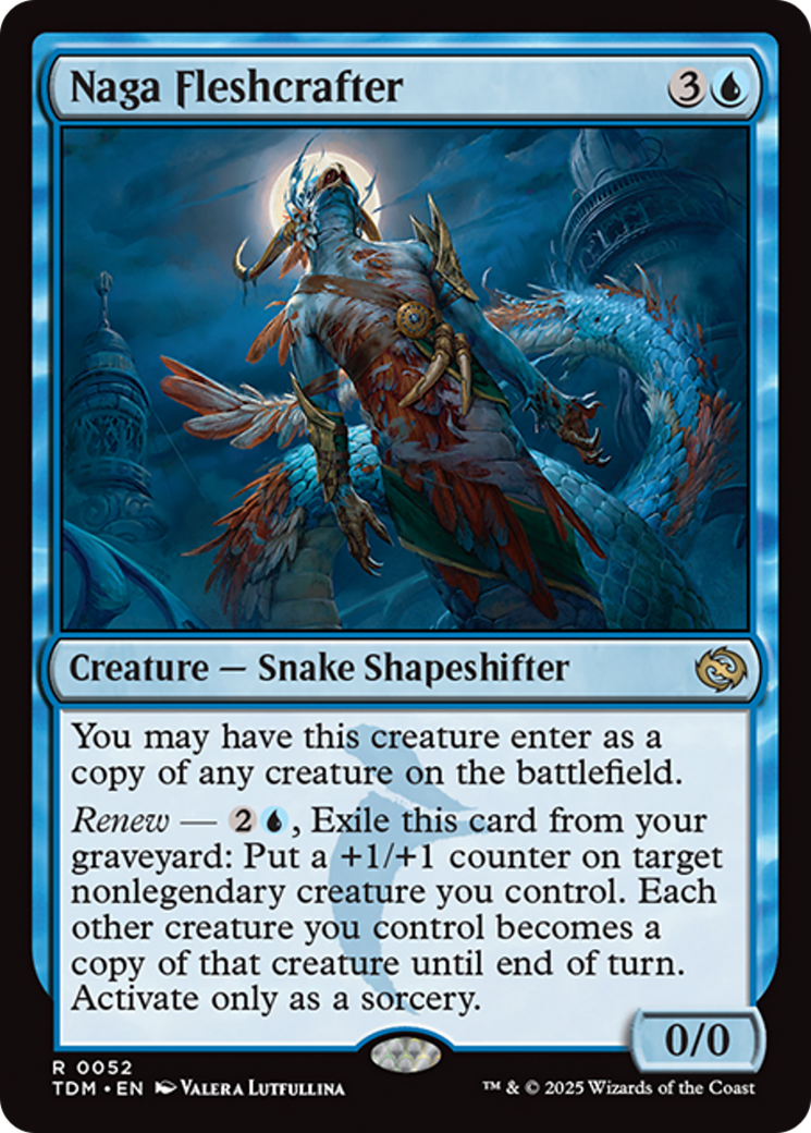 Naga Fleshcrafter [Tarkir: Dragonstorm] | Chromatic Games
