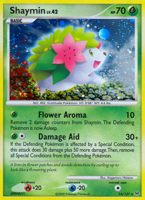 Shaymin (14/127) [Platinum: Base Set] | Chromatic Games