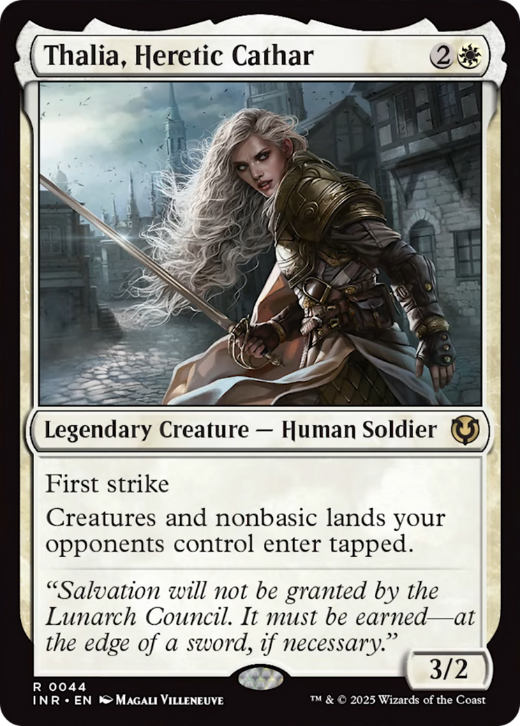 Thalia, Heretic Cathar [Innistrad Remastered] | Chromatic Games