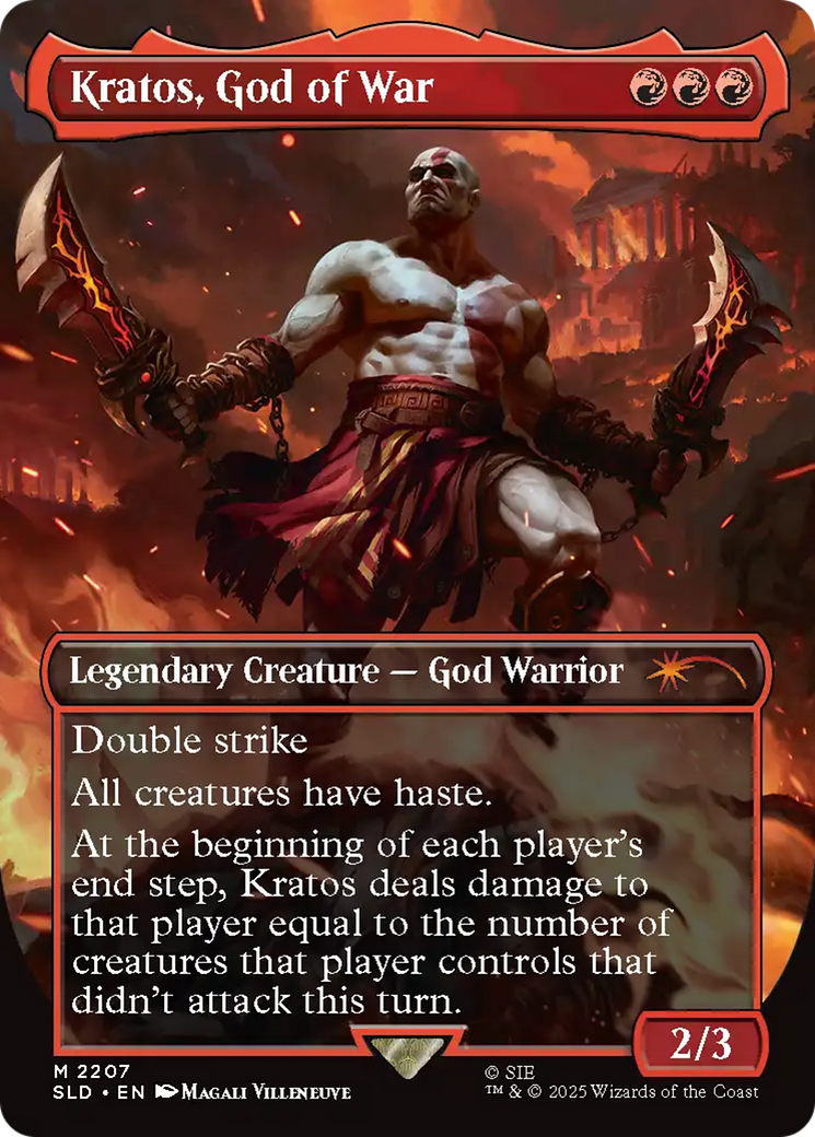 Kratos, God of War [Secret Lair Drop Series] | Chromatic Games