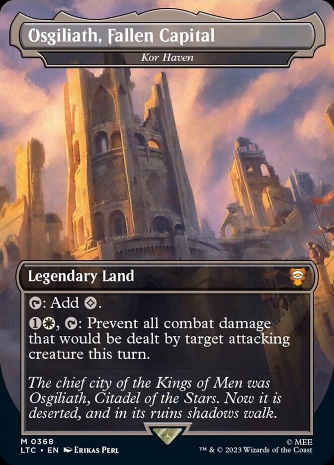 Osgiliath, Fallen Capital - Kor Haven [The Lord of the Rings: Tales of Middle-Earth Commander] | Chromatic Games