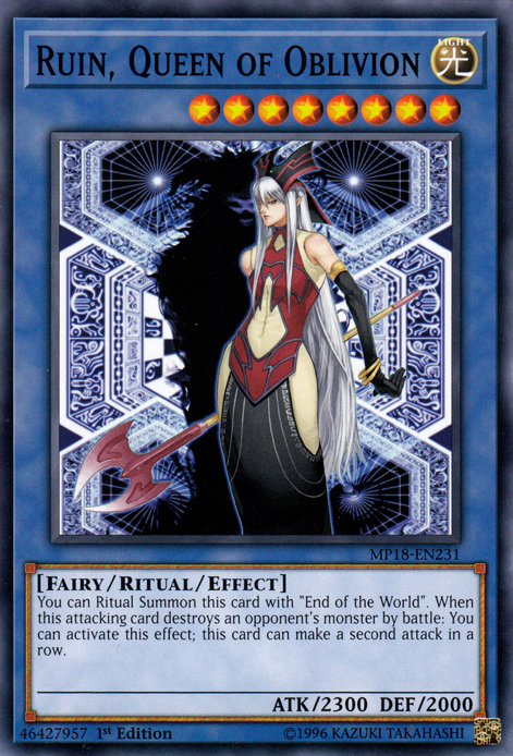 Ruin, Queen of Oblivion [MP18-EN231] Common | Chromatic Games