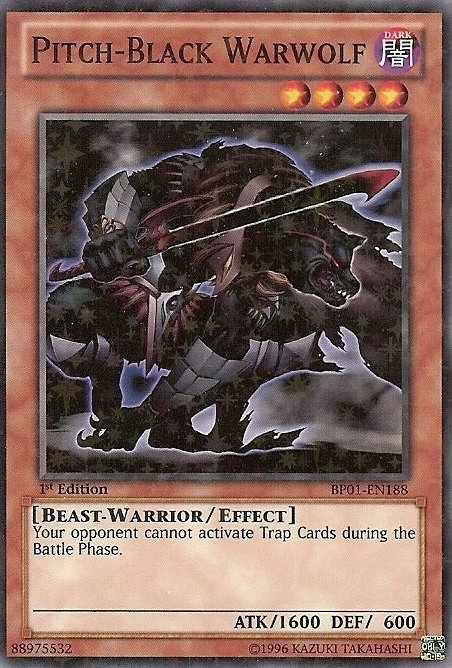 Pitch-Black Warwolf [BP01-EN188] Starfoil Rare | Chromatic Games