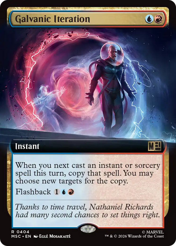 Galvanic Iteration (Extended Art) [Marvel Super Heroes Commander] | Chromatic Games