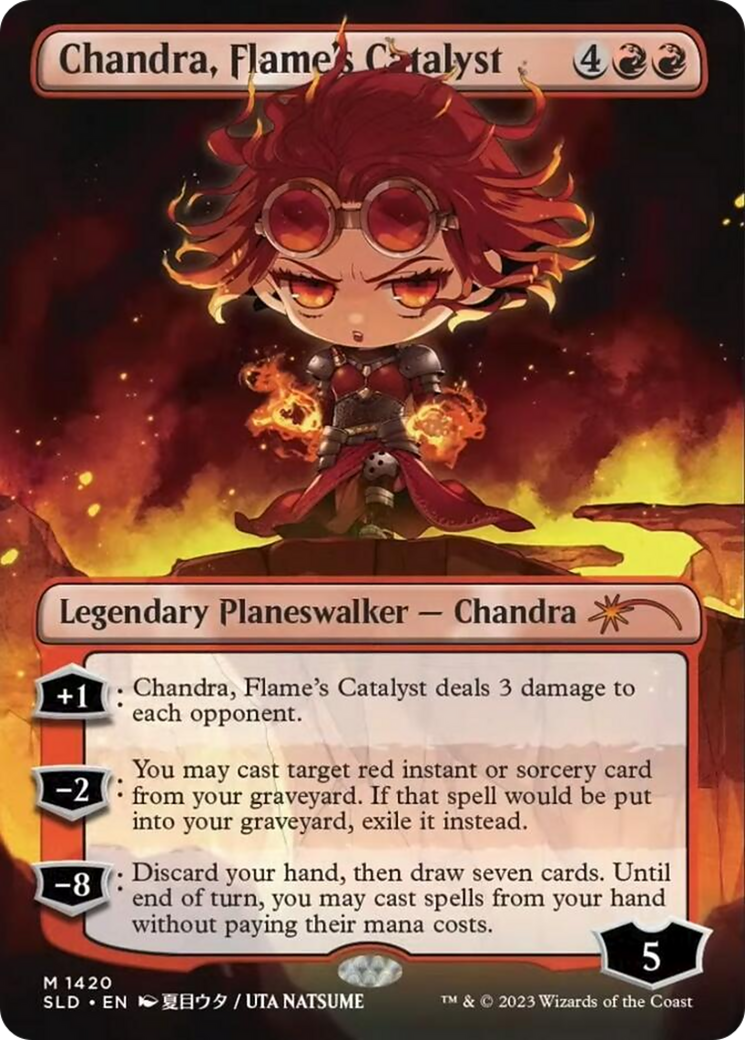 Chandra, Flame's Catalyst (Rainbow Foil) [Secret Lair Drop Series] | Chromatic Games