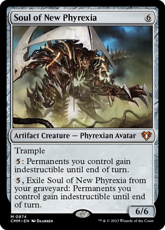 Soul of New Phyrexia 974/451 (Commander Masters)  | Chromatic Games
