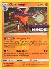 Garchomp (114/236) (Cosmos Holo) [Sun & Moon: Unified Minds] | Chromatic Games