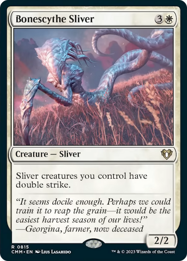 Bonescythe Sliver [Commander Masters] | Chromatic Games