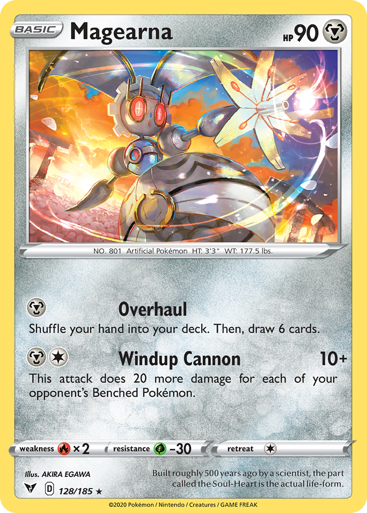 Magearna (128/185) (Theme Deck Exclusive) [Sword & Shield: Vivid Voltage] | Chromatic Games