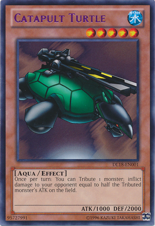 Catapult Turtle (Purple) [DL18-EN001] Rare | Chromatic Games