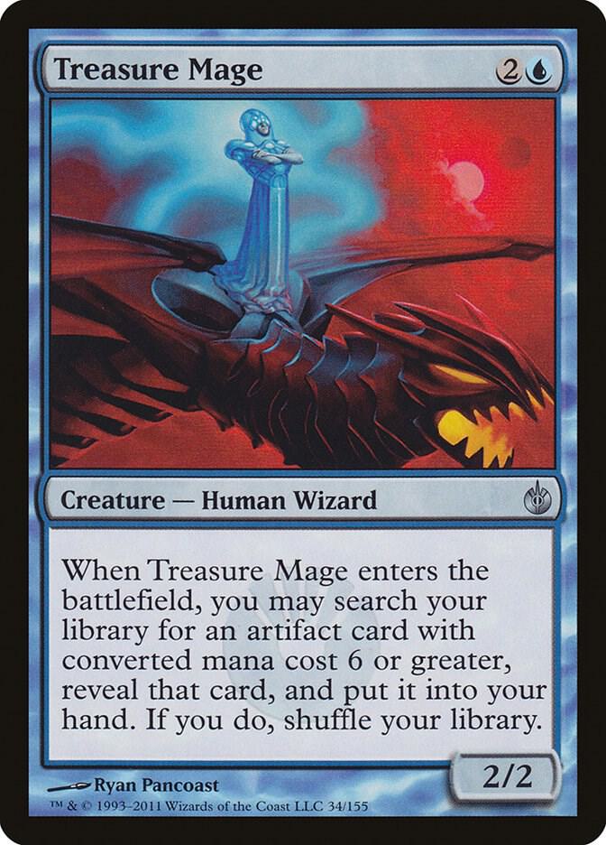 Treasure Mage 34/155 (Mirrodin Besieged)  | Chromatic Games