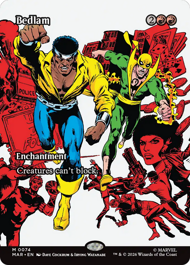 Bedlam (Borderless) [Marvel Universe: Eternal-Legal] | Chromatic Games