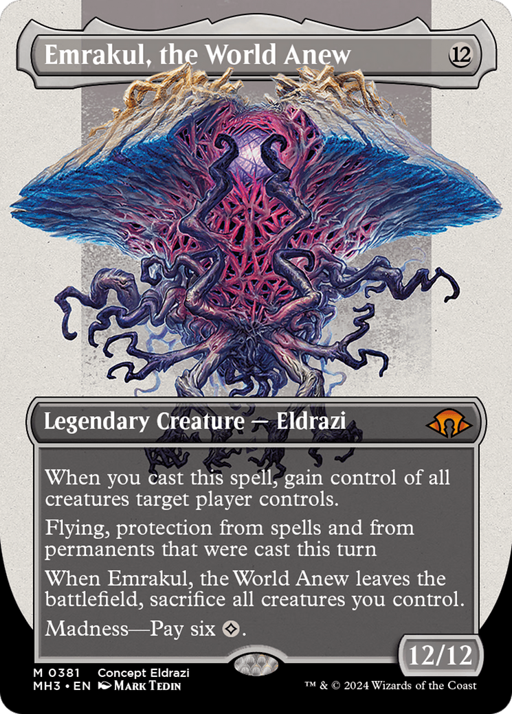 Emrakul, the World Anew (Borderless) [Modern Horizons 3] | Chromatic Games