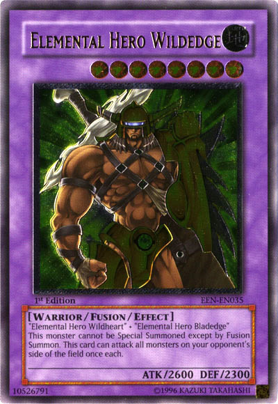 Elemental Hero Wildedge [EEN-EN035] Ultimate Rare | Chromatic Games