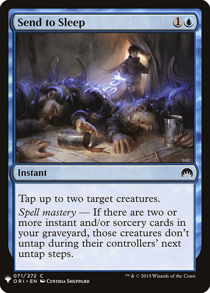 Send to Sleep [Mystery Booster] | Chromatic Games