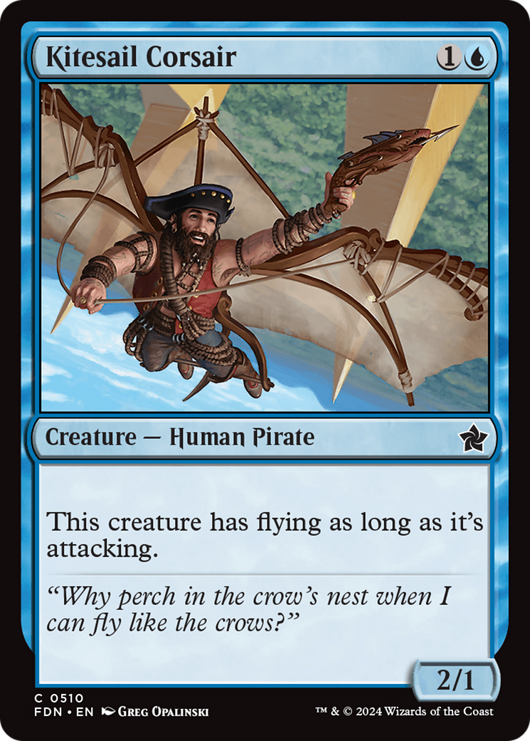 Kitesail Corsair [Foundations] | Chromatic Games