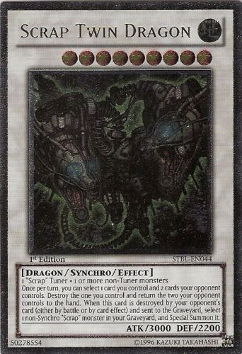 Scrap Twin Dragon [STBL-EN044] Ultimate Rare | Chromatic Games