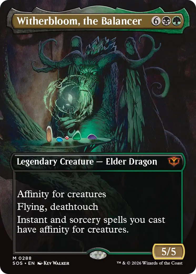 Witherbloom, the Balancer (Borderless) [Secrets of Strixhaven] | Chromatic Games