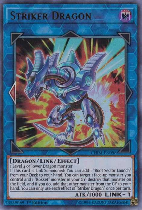 Striker Dragon [CHIM-EN098] Ultra Rare | Chromatic Games