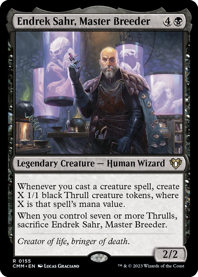 Endrek Sahr, Master Breeder 155/451 (Commander Masters)  | Chromatic Games