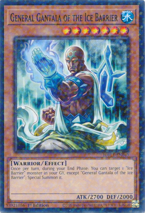 General Gantala of the Ice Barrier (Duel Terminal) [HAC1-EN049] Common | Chromatic Games