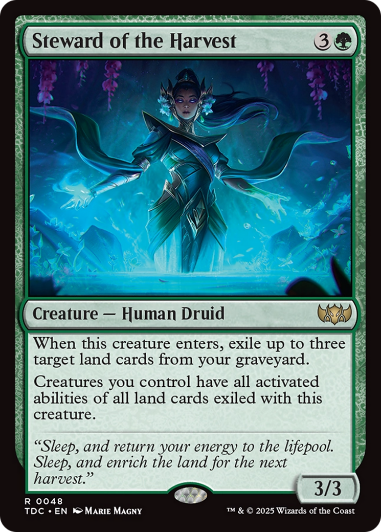 Steward of the Harvest [Tarkir: Dragonstorm Commander] | Chromatic Games