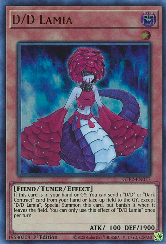 D/D Lamia [GFP2-EN077] Ultra Rare | Chromatic Games