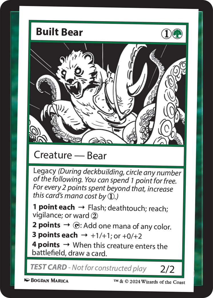 Built Bear [Mystery Booster 2 Playtest Cards] | Chromatic Games