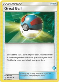 Great Ball (119/149) (Deck Exclusive #21) [Sun & Moon: Trainer Kit - Alolan Ninetales] | Chromatic Games