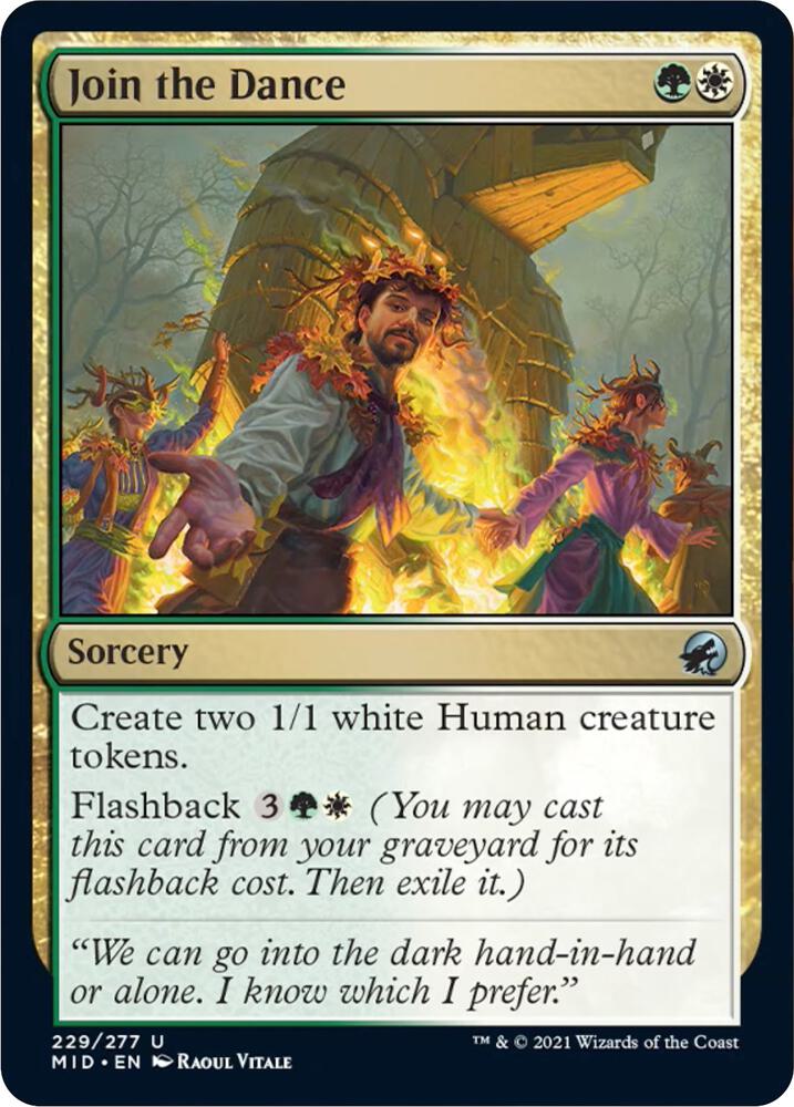 Join the Dance 229/277 (Innistrad: Midnight Hunt)  | Chromatic Games