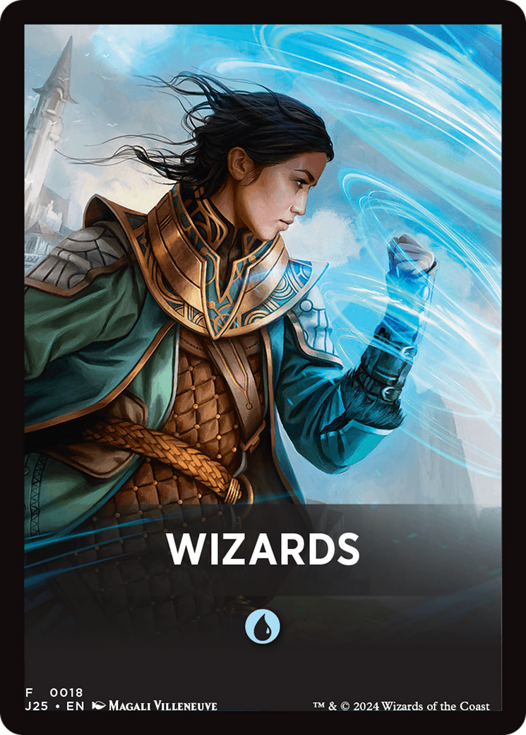 Wizards Theme Card [Foundations Jumpstart Front Cards] | Chromatic Games