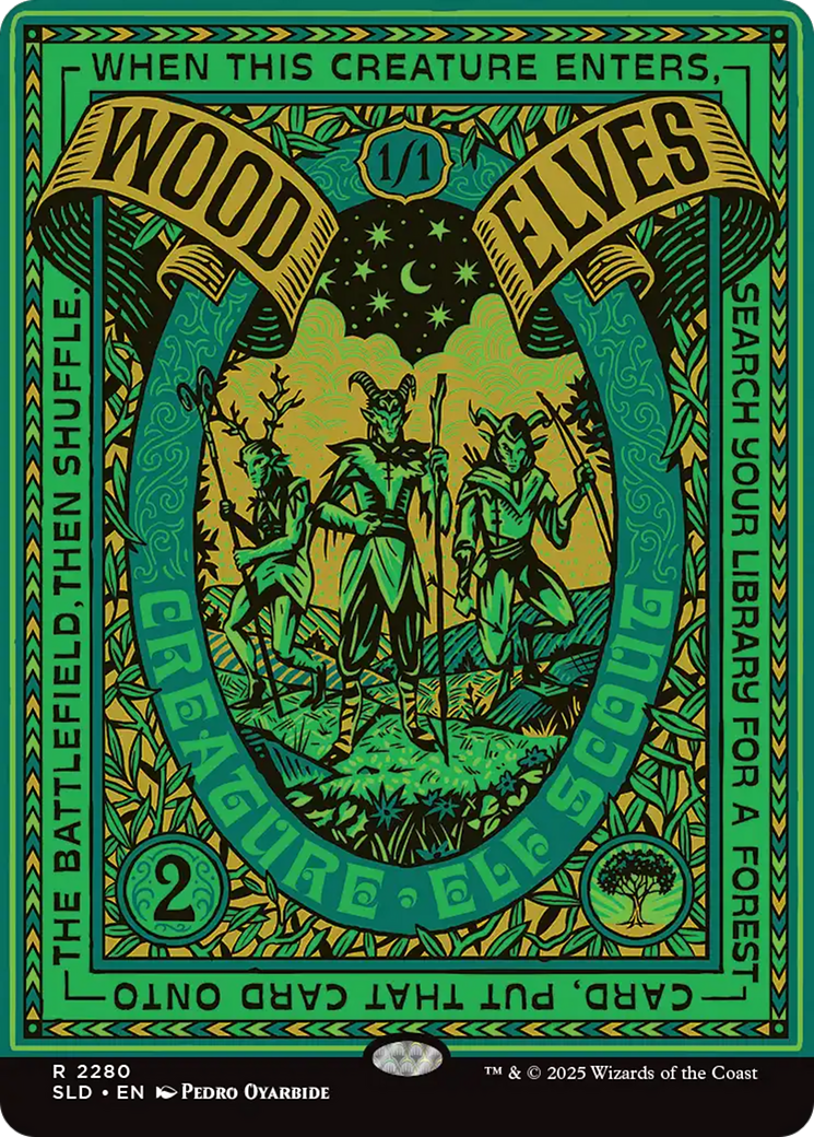 Wood Elves (2280) [Secret Lair Drop Series] | Chromatic Games