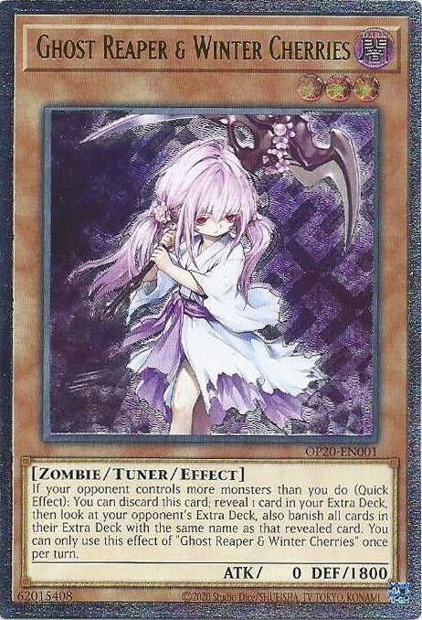 Ghost Reaper & Winter Cherries [OP20-EN001] Ultimate Rare | Chromatic Games
