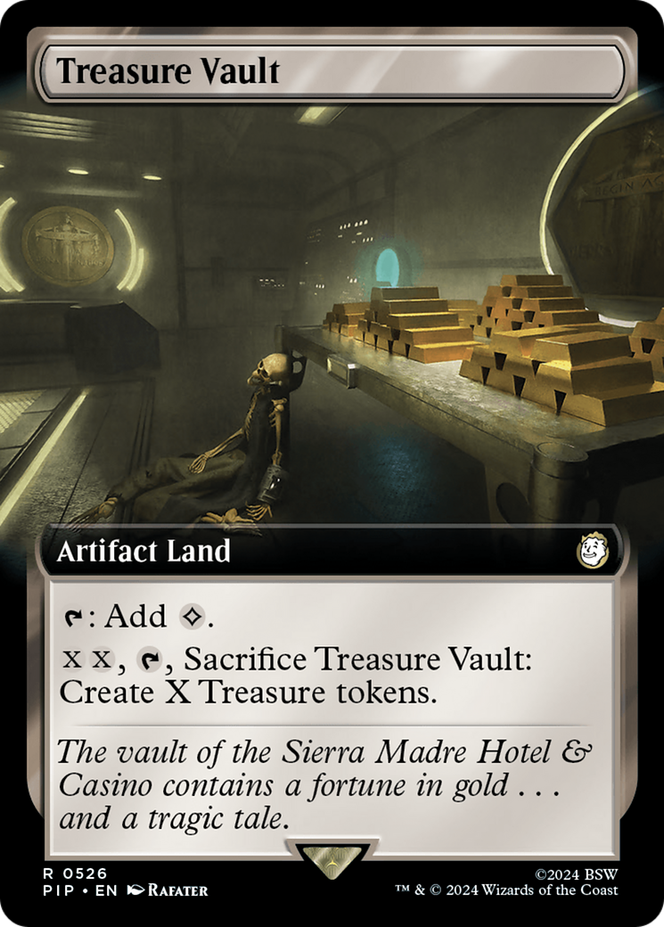 Treasure Vault (Extended Art) [Fallout] | Chromatic Games