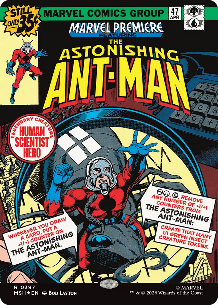 The Astonishing Ant-Man (Borderless) [Marvel Super Heroes] | Chromatic Games