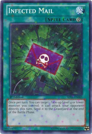Infected Mail [BP01-EN085] Starfoil Rare | Chromatic Games