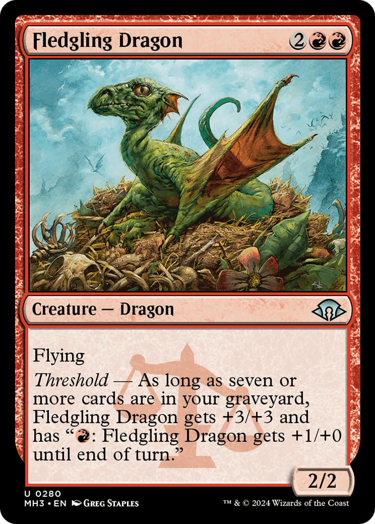 Fledgling Dragon [Modern Horizons 3] | Chromatic Games