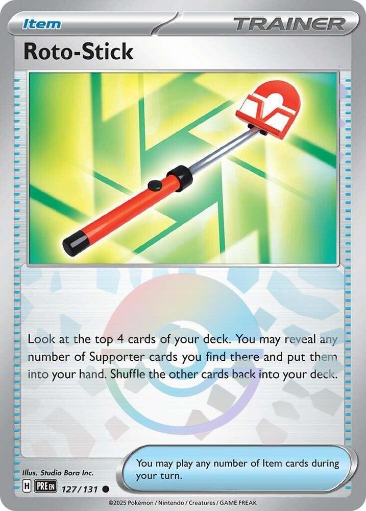 Roto-Stick (127/131) (Poke Ball Pattern) [Scarlet & Violet: Prismatic Evolutions] | Chromatic Games