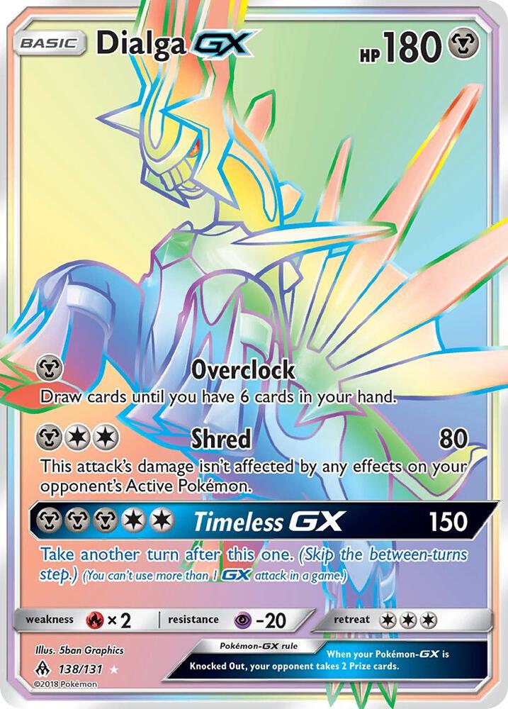 Dialga GX 138/131 (SM - Forbidden Light)  - Holofoil | Chromatic Games