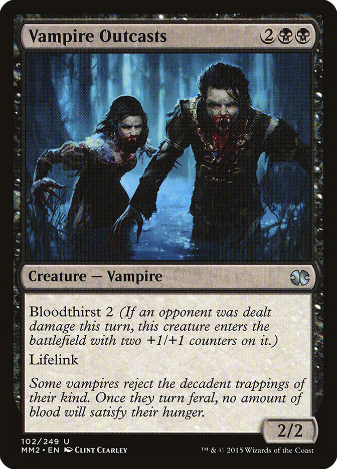 Vampire Outcasts 102/249 (Modern Masters 2015)  | Chromatic Games