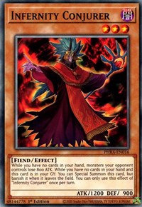 Infernity Conjurer [PHRA-EN016] Common | Chromatic Games