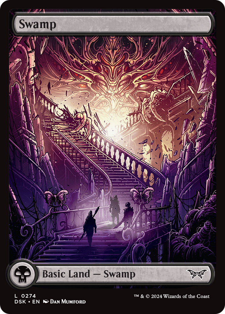 Swamp (274) - Full Art [Duskmourn: House of Horror] | Chromatic Games